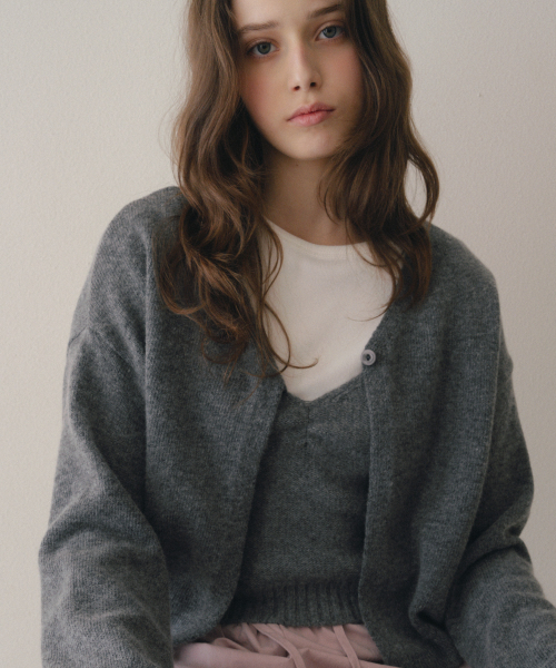 Fine Wool Bolero Cardigan