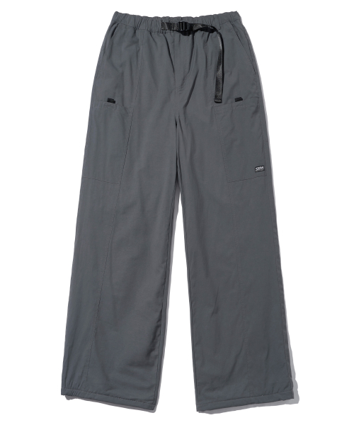 STM NYLON LINE PANTS - CHARCOAL