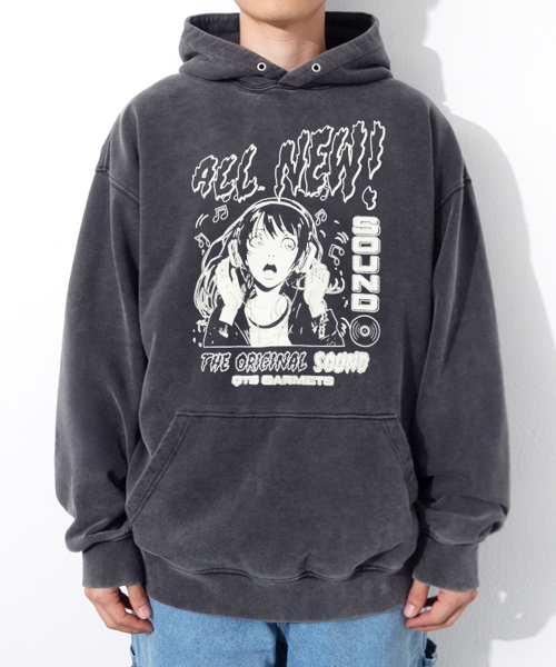 RG All New SP Washed Hoodie (Black)