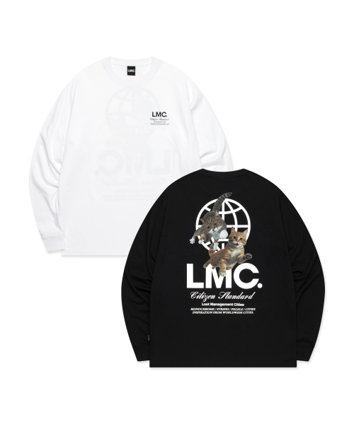 [ LMC ]★24FW★韓国人気★FLYING CATS LONG SLV TEE FLYING CATS LONG SLV TEE black - LMC | 엘엠씨
