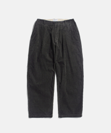 Corduroy Officer Pants Dark Charcoal