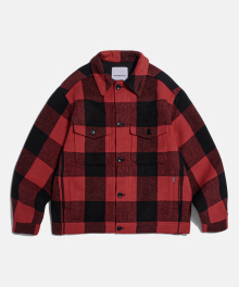 Buffalo Plaid Lumber Jacket Red