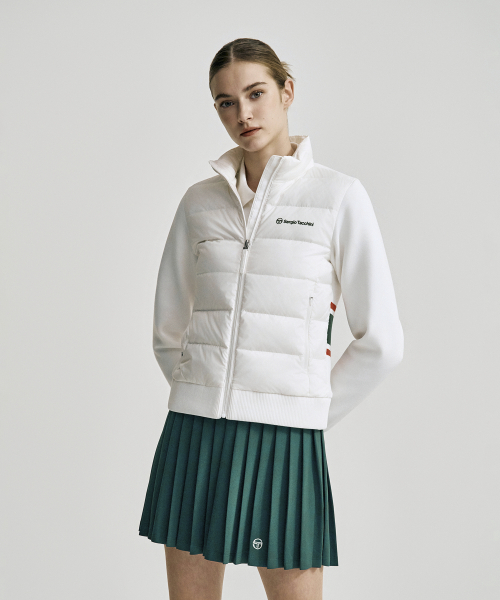 Легкий гибридный пуховик W Flag Sweater