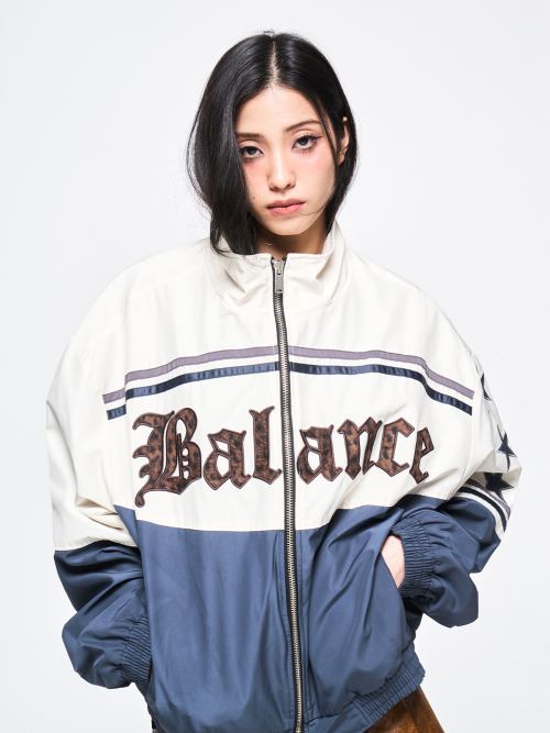 BALANCE BOMBER куртка IVORY