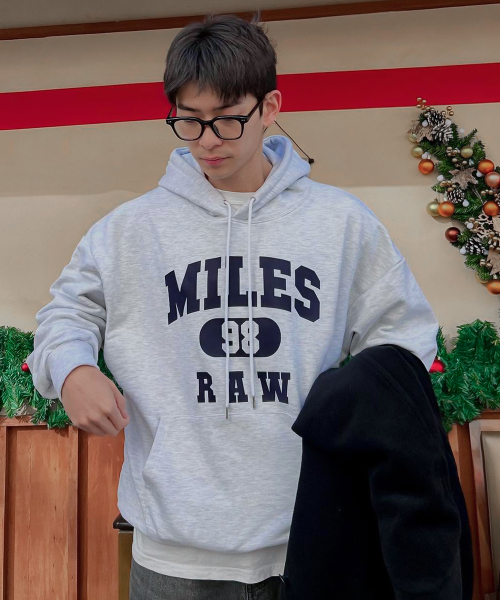 Худи Miles Low Oatmeal