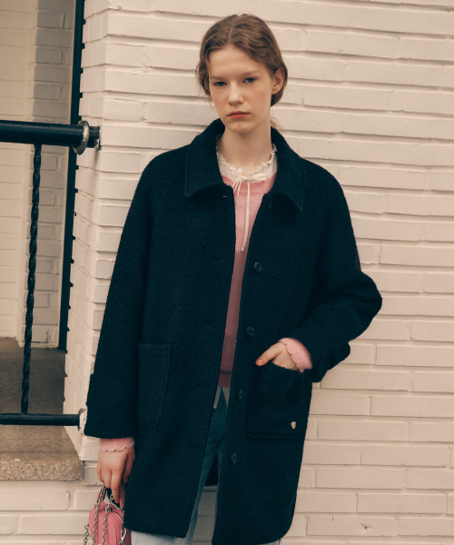 コート ROLAROLA WOOL HALF COAT 4BNY345 로라로라(ROLAROLA) WOOL HALF COAT BLACK - 사이즈 & 후기 | 무신사