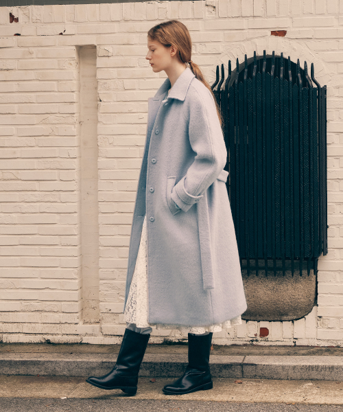 ★2025SS新作★ROLAROLA★ALPACA WOOL SINGLE COAT ☆2025SS新作☆ROLAROLA☆ALPACA WOOL SINGLE COAT Designer