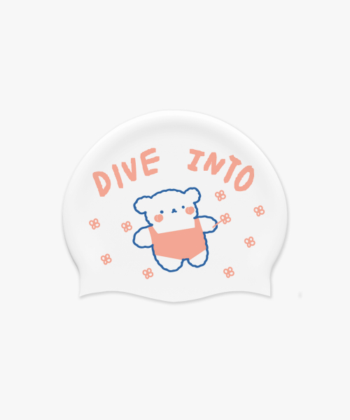 피치곰 수영모자 (진피치/연피치)