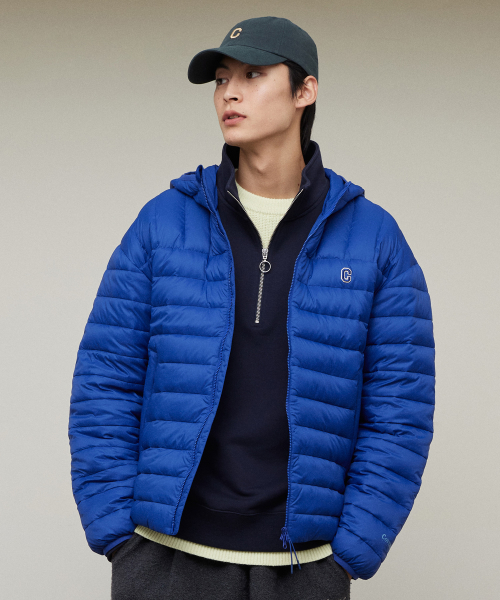 커버낫() 24FW RDS 커버라이트 패커블 후디 다운 로얄 블루 상품 이미지