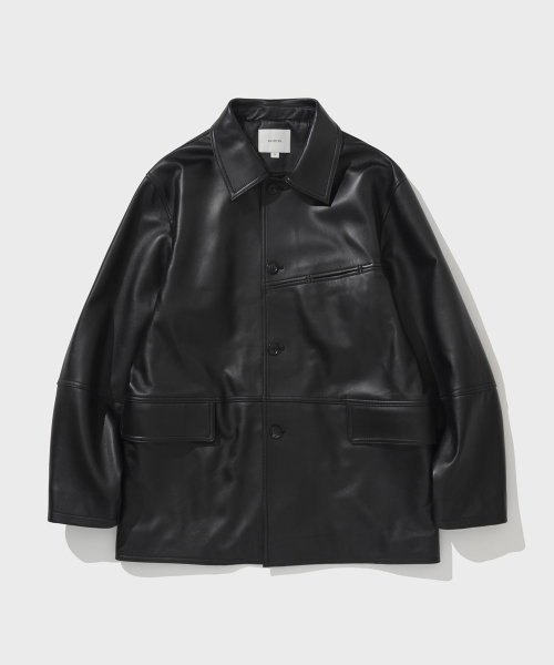 LAMBSKIN LEATHER куртка (чёрный)