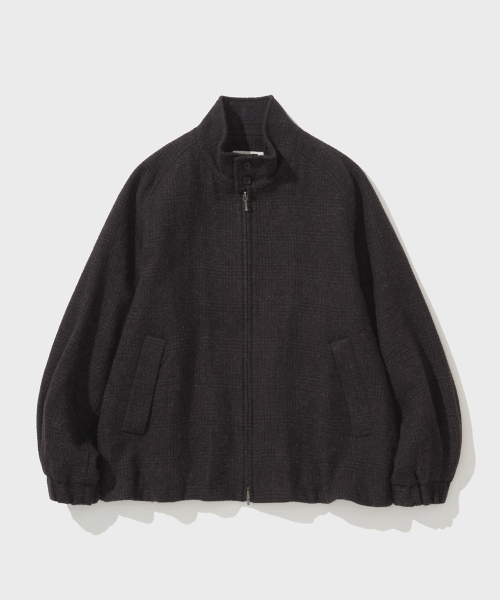 WOOL HARRINGTON куртка (фиолетовый)