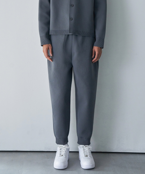 Трикотажные брюки стретч (Grey)