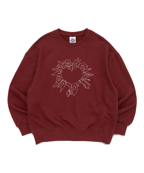 OUTER HEART MTM (BURGUNDY)