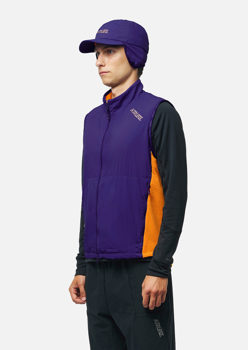 Racing Polartec Power Grid беговой жилет мужской (Purple)