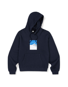 [Mmlg] SNOW TOWN HOODIE (AUTHENTIC NAVY)