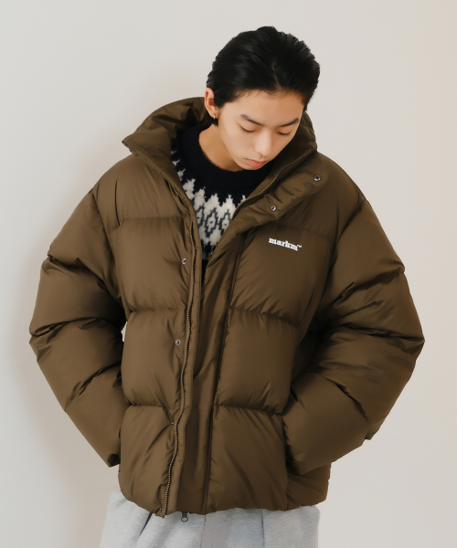 MARKM☆DUCK DOWN PUFFER-BROWN MARKM☆DUCK DOWN PUFFER-BROWN (MARKM/ダウンジャケット