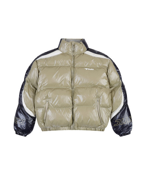 ACTIVE BLOCK PADDED JUMPER [LIGHT KHAKI]