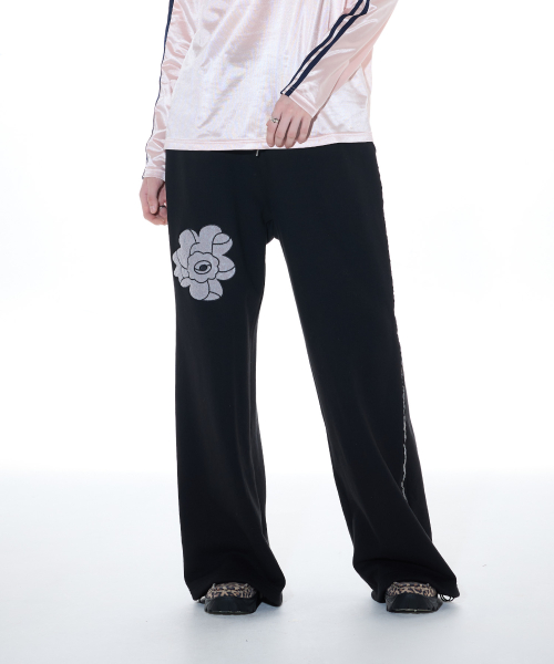 LARTIGENT ♥ L14 ROSE TRACK PANTS /追跡付 Martine Rose cotton joggers Wide Leg Trackpant PRM EU