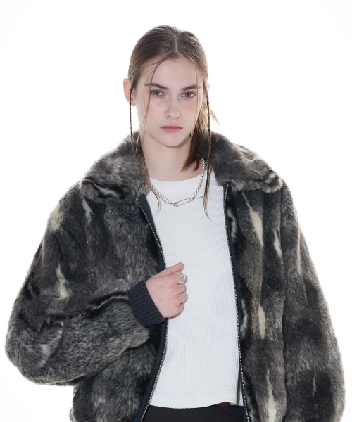 라티젠(LARTIGENT) L14 FUR JUMPER (GRAY) - 사이즈 & 후기 | 무신사