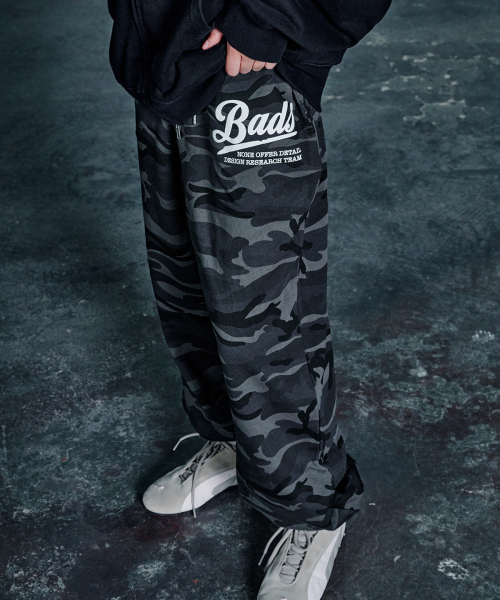 Baseball team BADS Sweat pants (Black Camo)