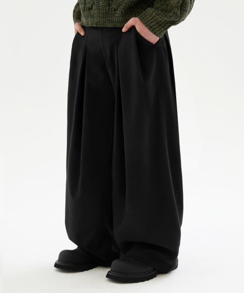 Custom Pants Made For You - Highbridge Herringbone Black Pants | INDOCHINO
