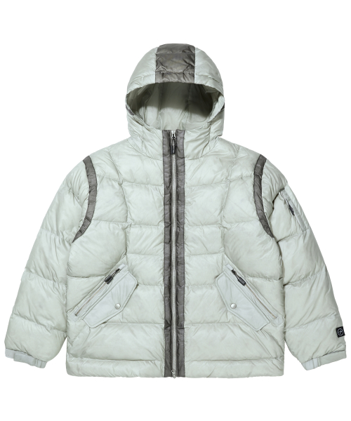 LM THIN TECH SHELL GOOSE DOWN JUMPER (GREY)