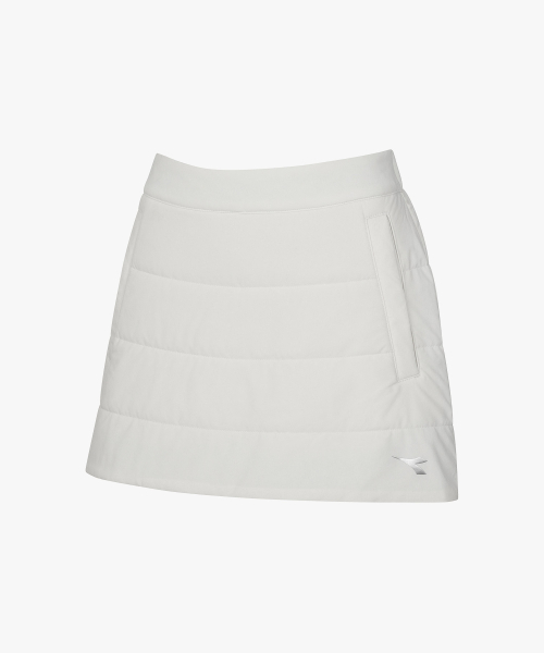 스트레치 패딩 스커트 IVORY