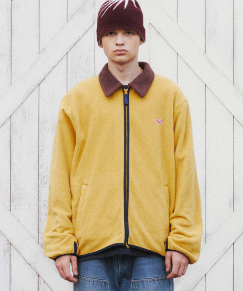 더블유엠씨() 소프트 플리스 자켓_MUSTARD 상품 이미지