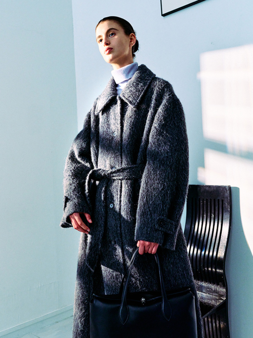 루에브르(LOEUVRE) Wool Blended Single Coat SW4WH916-9E