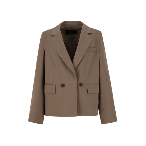 MUSINSA | SOUP Back Slit Button Decorated Half Jacket (SA3JK31)