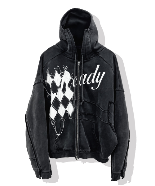 Худи Dia-Patch Ready Washed_BK