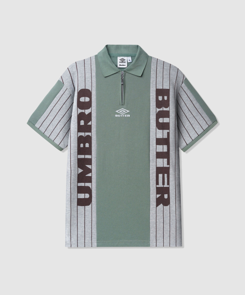 UMB X BUTTER GOODS поло с коротким рукавом Khaki (UP411CTSO9)