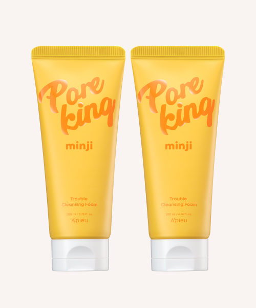 어퓨() [2개] 모공대장 민지 트러블 클렌징 폼 200ml*2 상품 이미지