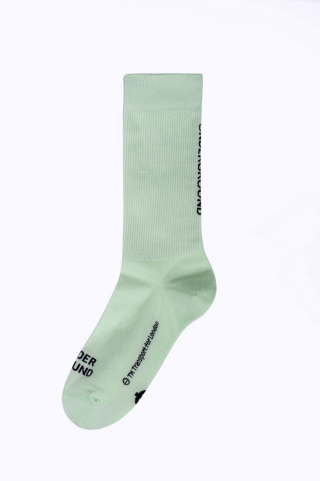 런던 언더그라운드(LONDON UNDERGROUND) Undergound socks_Apple Green