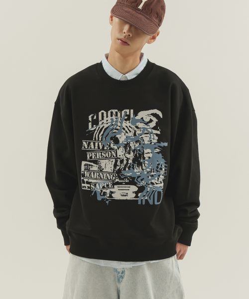 Свитшот Naive Person (Black)
