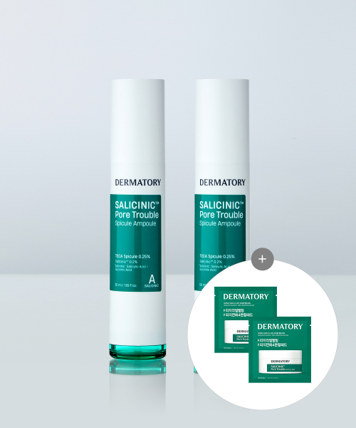 더마토리() [2pack] 살리시닉 포어 트러블 스피큘 앰플 [증정] 살리시닉패드샤셰*2EA 상품 이미지