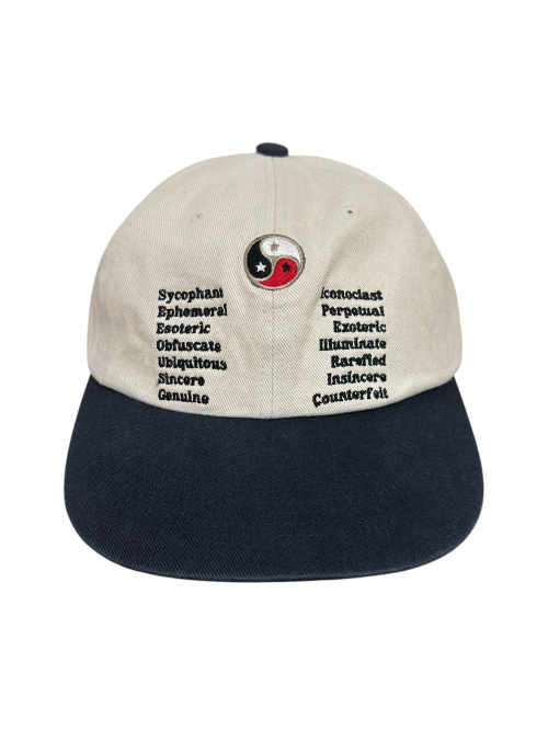 ★FASTLE★ Yin Yang Washed Cap 9色 ☆韓国☆人気☆ Yin Yang Washed Cap Navy