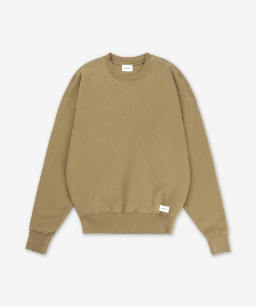 Свитшот с патчем-лого - Dark Beige / 807761Y36SV2298