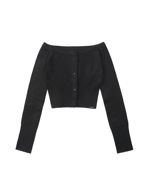 CROP CARDIGAN (чёрный)