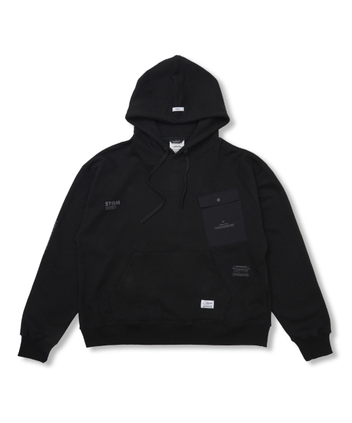 パーカー・フーディ STIGMA Tech Pocket Oversized Hoodie Black 24STHD03 STIGMA(スティグマ) パーカー・フーディ(メンズ) - 海外通販のBUYMA