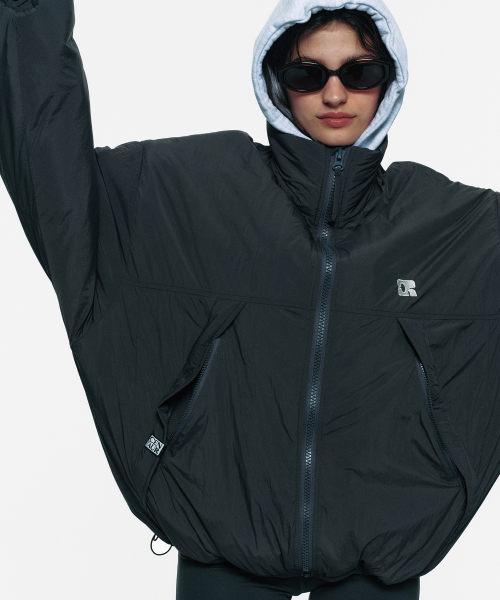 CENTAUR оверсайз PADDED JUMPER_GREY