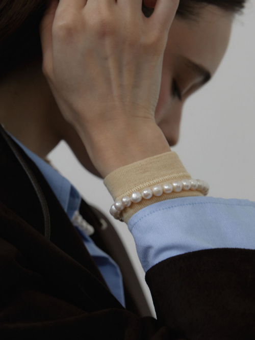 ブレスレット LOVE ME MONSTER Natural Pearl Bracelet 5BFM090 러브미몬스터(LOVE ME MONSTER) Natural Pearl Bracelet