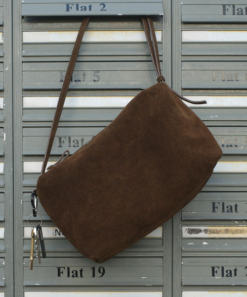◇LOW CLASSIC◇ SUEDE CARAMEL BOX BAG_BROWN_LC247BA06BR LOW CLASSIC】SUEDE CARAMEL BOX BAG BROWN LC247BA06BR (LOW