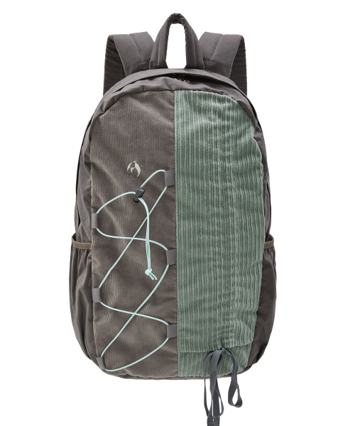 Grey corduroy backpack hotsell