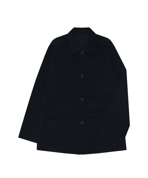 Comfort Corduroy Chore Jacket (Navy)
