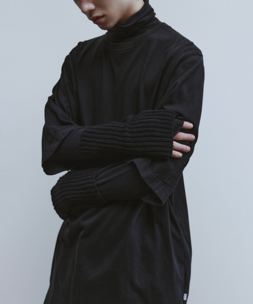 유스(YOUTH) Knit Hand Warmer - Black - 사이즈 & 후기 | 무신사