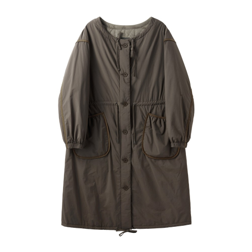W EXPLORE QUILTED COAT - BROWN (P244WPD333)