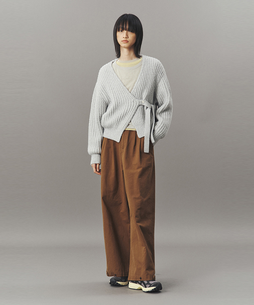 RIBBED BOLERO_MINT