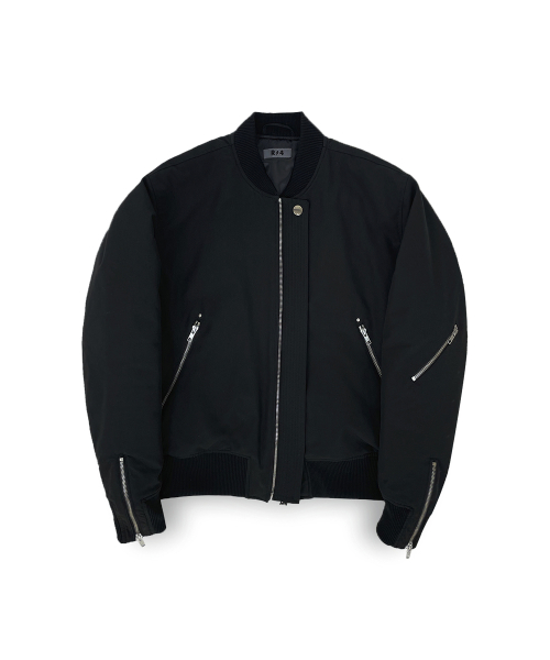 R-0010 / THINSULATE COMBAT BOMBER(BLACK)
