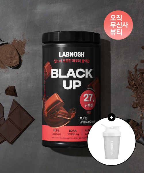 랩노쉬() 프로틴 파우더 블랙업 초코맛 + 쉐이커 상품 이미지
